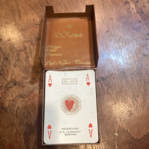 Carte gioco poker 1942 - da,