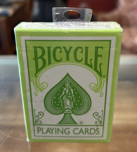 Carte gioco bicycle green - bicycle,