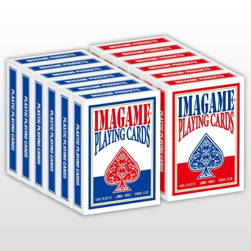 Carte gioco plastica - da,