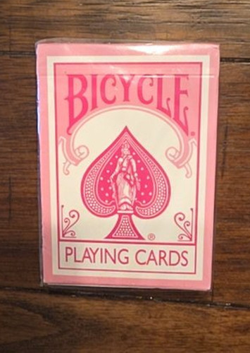 Carte gioco rosa - da,