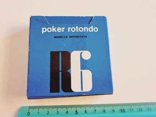 Carte gioco poker rotondo - da,